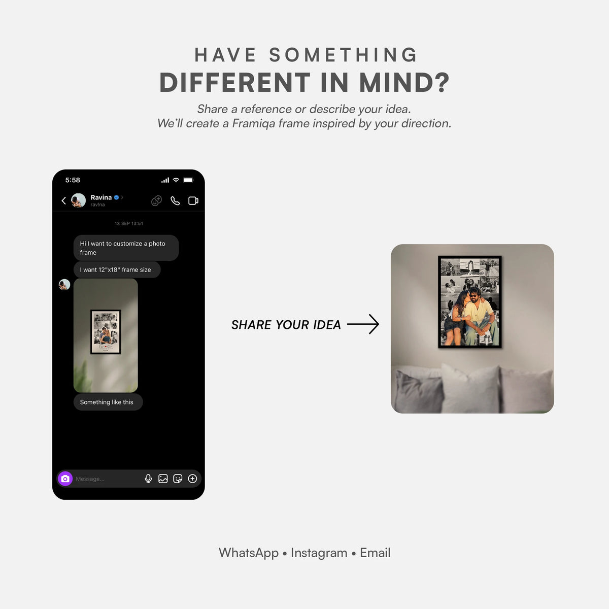 Create Your Custom Memory Frame