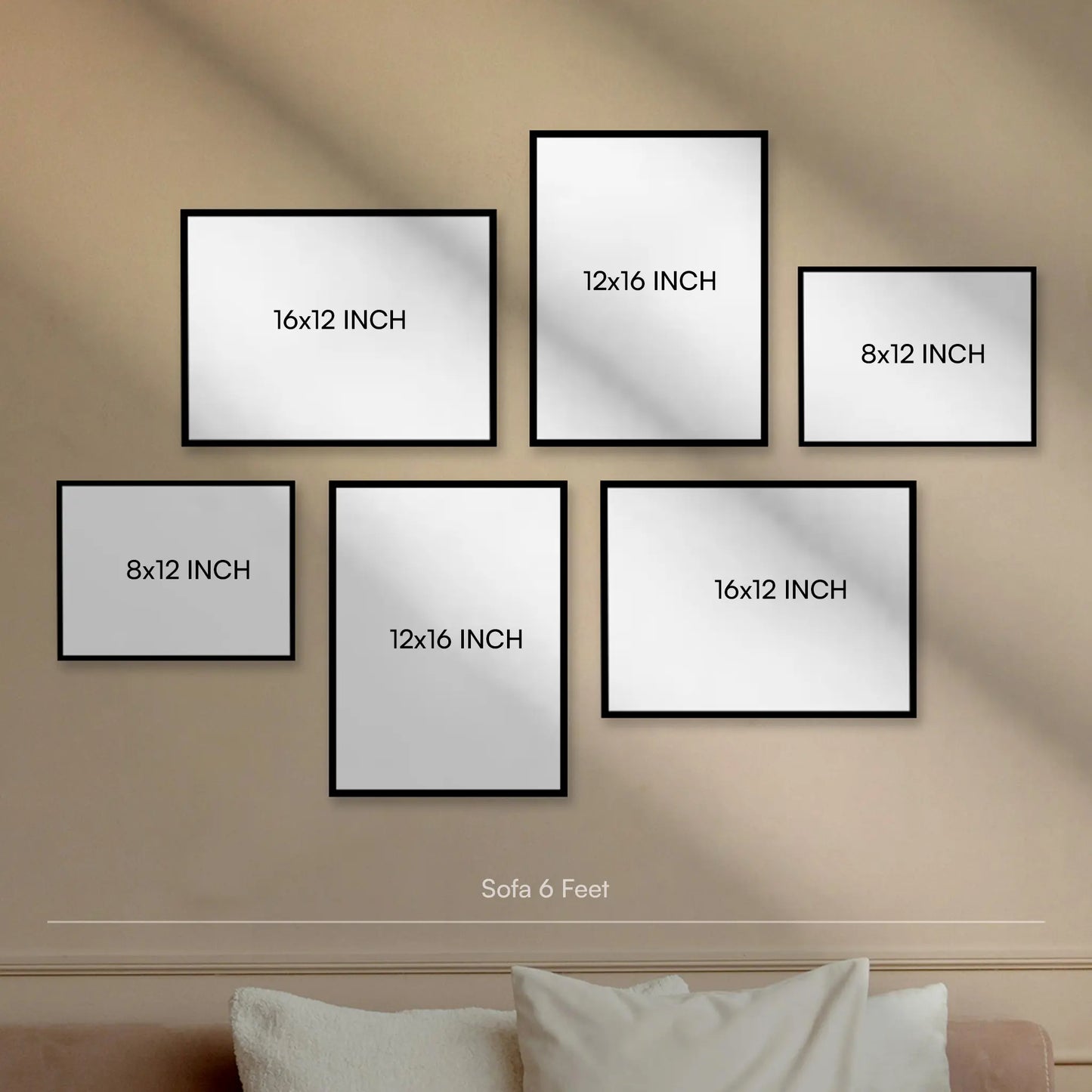 Classic Set · 6 Frames Gallery Wall